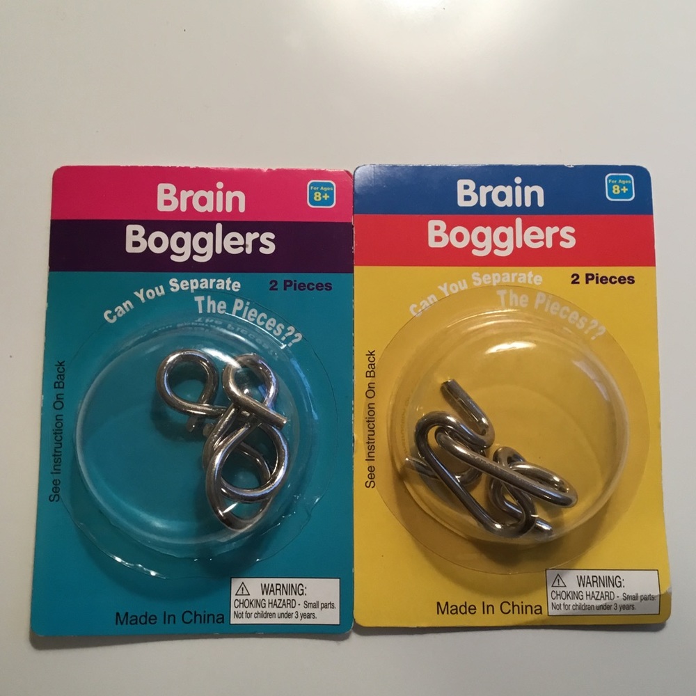 Great Stocking Stuffers! Brain Bogglers, Rocket Balloons, Metal Car Building Kit - Picture 6 of 7